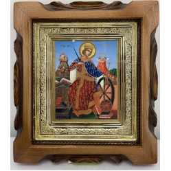 Икона св. вмч. Екатерина 19х17
