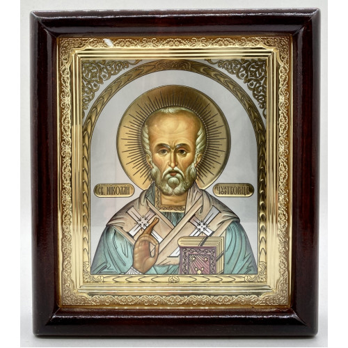 Икона свт. Николай Чудотворец 23х20