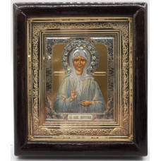 Икона свящ. блаж. Матрона 18,5х17
