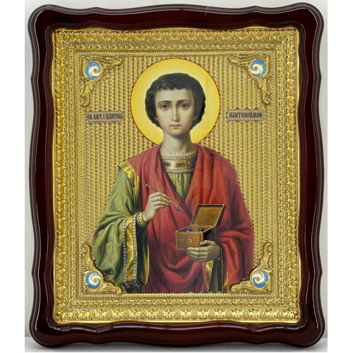 Икона свящ. вмч. и целитель Пантелеймон Никомедийский