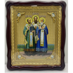 Икона Трех Святителей 50х43