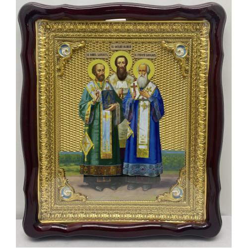 Икона Трех Святителей 50х43