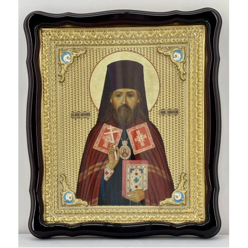 Икона преп. еп. Парфений Киевский 50х43
