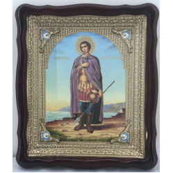 Икона вмч. Димитрий Солунский, Мироточивый 50*43