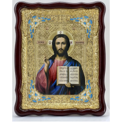 Икона Спаситель (пояс) 62х49 см