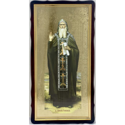 Икона свящ. преп. Лаврентий Черниговский 118х59