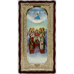 Икона Собор Архангела Михаила 121×61