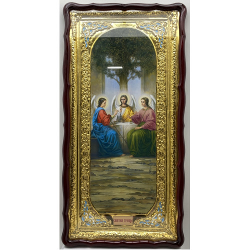 Икона Святой Троицы 118х59 см