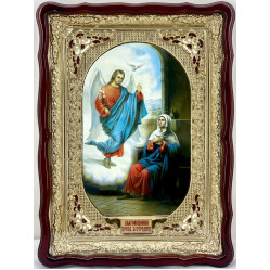 Икона Богородицы "Благовещение" 82х61