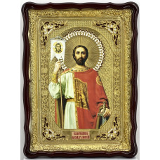 Икона свящ. благ. кн. Александр Невский 82х61