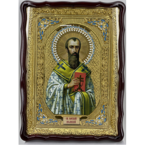 Икона св. Василий Большой 61х82см.