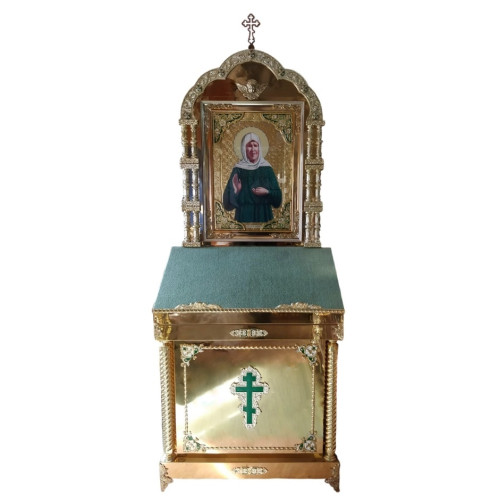 Киот (малый крест), с иконой 91х45 (высота 91-230см)