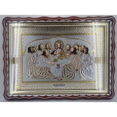 Икона Тайна Ужин 55х41 (кор. рам.) патина