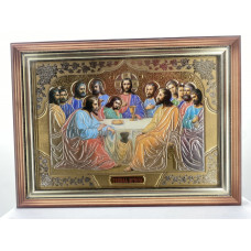Икона Тайная Ужин 54х40см (к. р.) корр. кв.