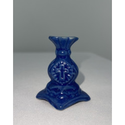 Подсвечник "пион", настольный, керамический