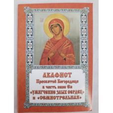 Акафист Пр. Богородицы иконы "Семистрельная" 14,5х10