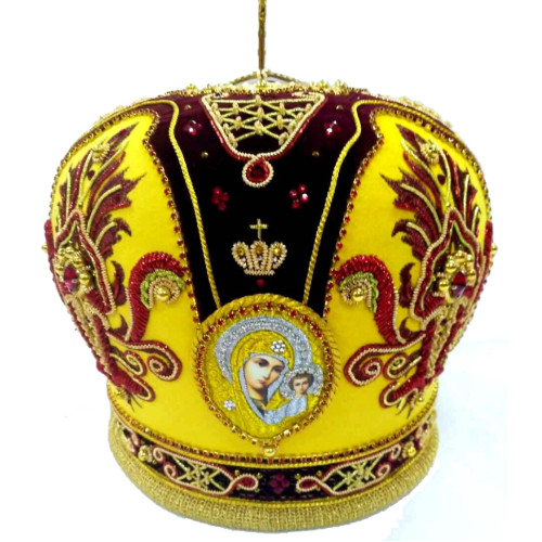 Митра "Огонек" желтая борд