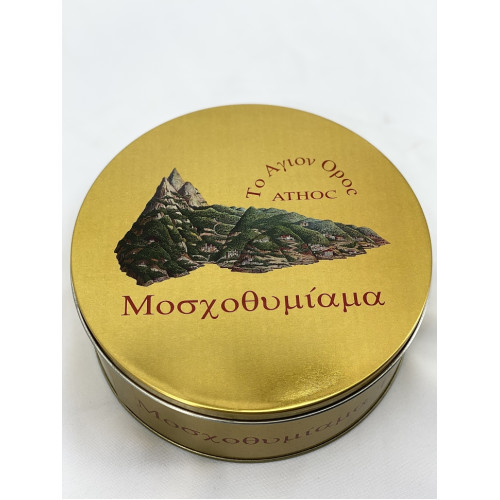 Ладан из натуральных масел и Ливаньской смолы в металлических коробках ("Сухарик") 1кг