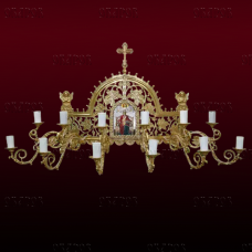Бра на 12 свечей с иконкой (№57)