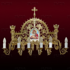 Бра на 6 свечей с иконкой (№58)