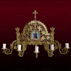 Бра на 5 свечей с иконкой (№71)