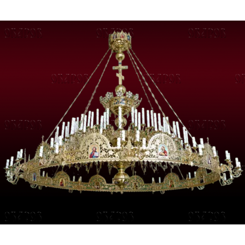 Паникадило с хоросом, 1 ярус 84 свечи (№56)