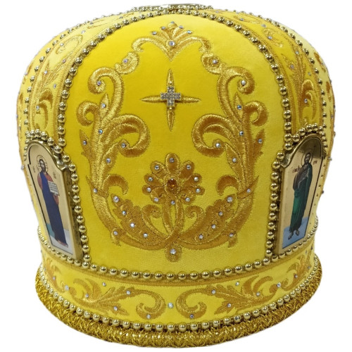 Митра "Звезда" №2 желтая