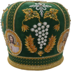 Митра "Колос" зеленая