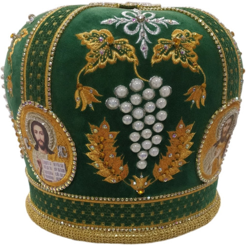 Митра "Колос" зеленая