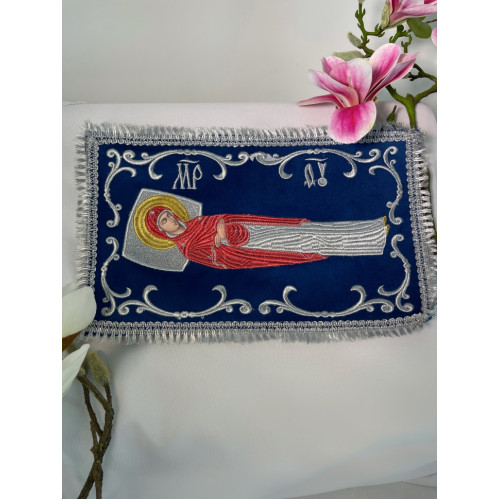 Плащаница Богородицы (вышивка лилия) 20х34