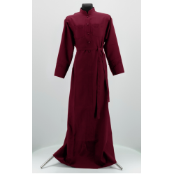 Подрясник с вышивкой, платьев, ткань габардин