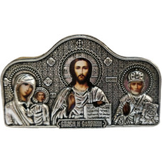Автомобильный тройник (арка, металл.) 7х4см