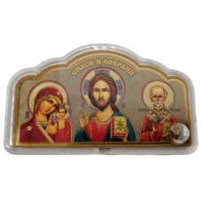 Автомобильный тройник Византия (оргстекло) 8х4,7см