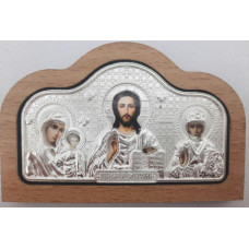 Автомобильный тройник, металл, с - серебро