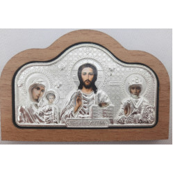 Автомобильный тройник, металл, с - серебро