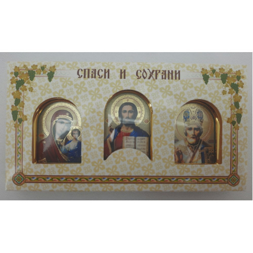 Автомобильный тройник, подарочный, с подставкой