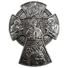 Крест (металл.) №10-29, размер: 4,4х3,5см