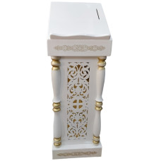 Аналой боковой, 43х43 см, (Высота 127-103см)