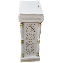 Аналой боковой, 43х43 см, (Высота 127-103см)