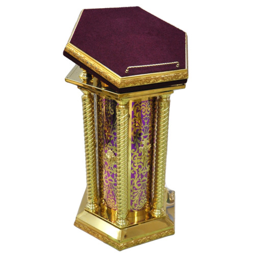 Аналой боковой, 67х65см, (Высота 118-99см)