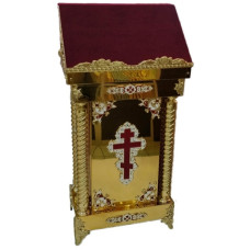 Аналой Центральный, 75х60см (малый крест), (Высота 116-94см)