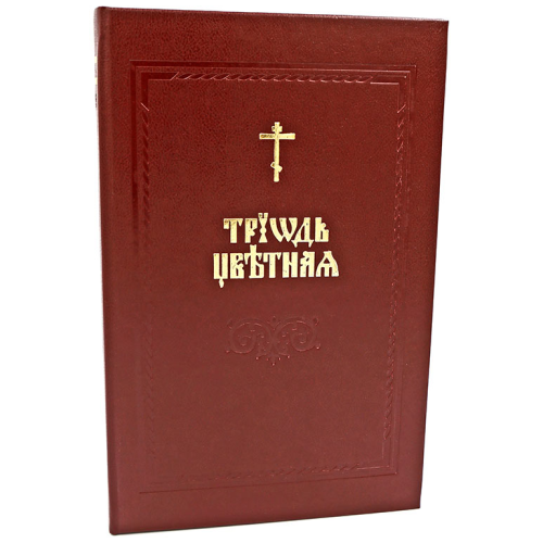 Триодь цветная