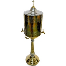 Водосвяточный бак, алюминий, ножка, 20л.
