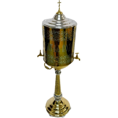 Водосвяточный бак, алюминий, ножка, 20л.