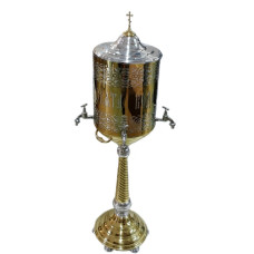 Водосвяточный бак, алюминий, ножка, 75л.