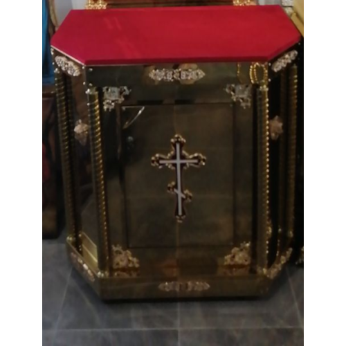 Жертвенник на 4 колонны, шестигранный, 90х60см