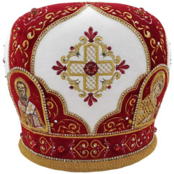 Митра "Александровская" белая