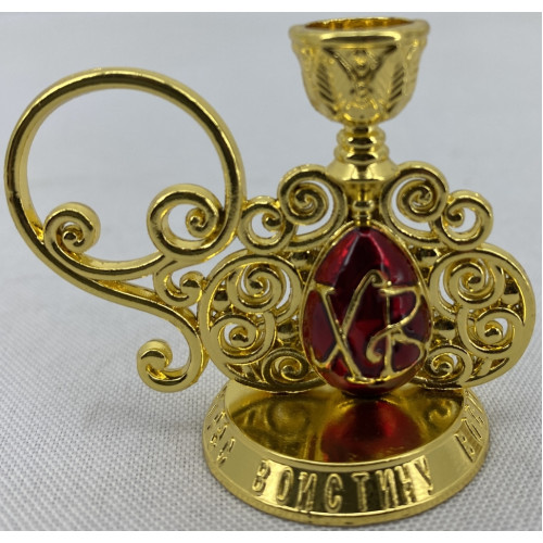 Подсвечник на яйце 4х5