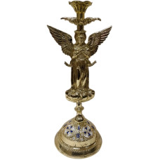 Подсвечник Ангел, алюминий, 36х15см №7 - 2 - 1