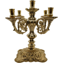 Подсвечник настольный, на 5 свечей, 18х14см